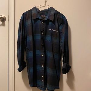 Men’s Patagonia long sleeve collared button down